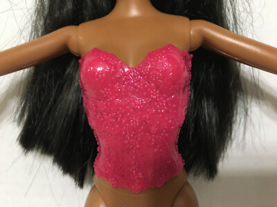Barbie Doll My Scene Fashionists Hot Pink Snap-On Clip On Plastic