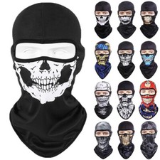 Balaclava Ghost Face Mask for Men Women Windproof Motorcycle Ski Sun UV Hood US