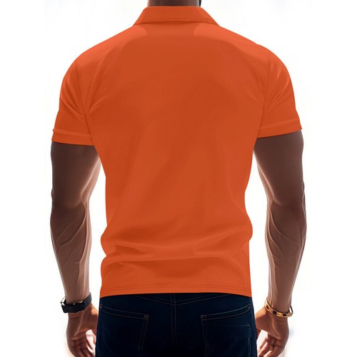Herren Freizeit Golf Poloshirts Sport Kurzarm Knopfleiste Oberteile Slim Fit T-Shirt❤ - Bild 30 von 36