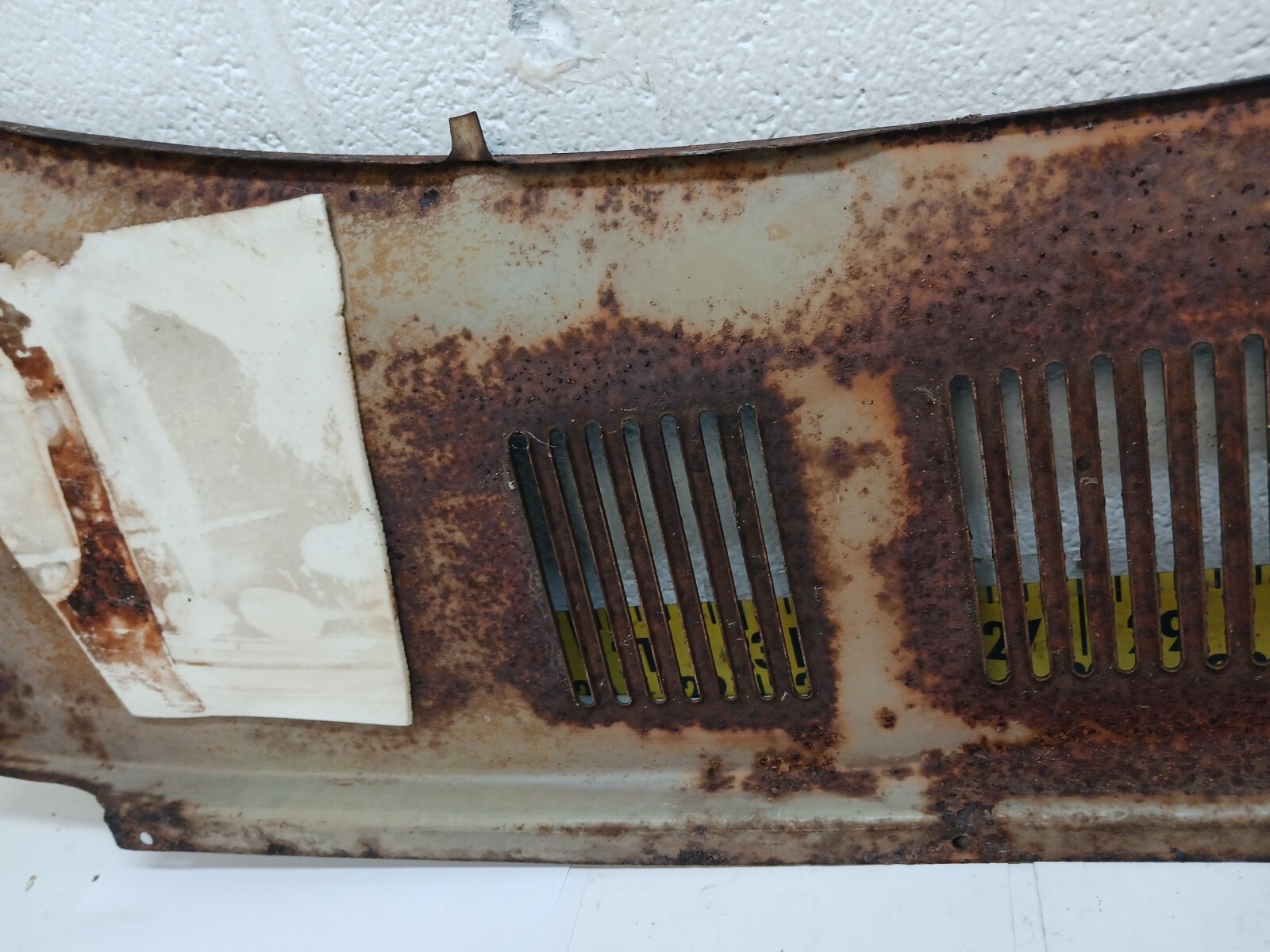 Used OEM Hood COWL Vent Panel 197078 Datsun 240z / 260z / 280z (TB26