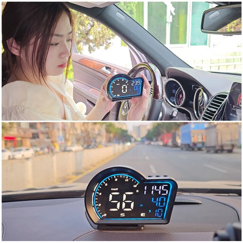 G16 Car OBD GPS Speedometer Odometer HUD Head Up Display Overspeed Warning Alarm - Picture 4 of 6
