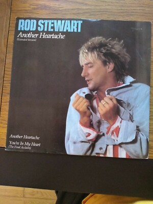 Rod Stewart - Another Heartache (1986) 12'' vinyl single