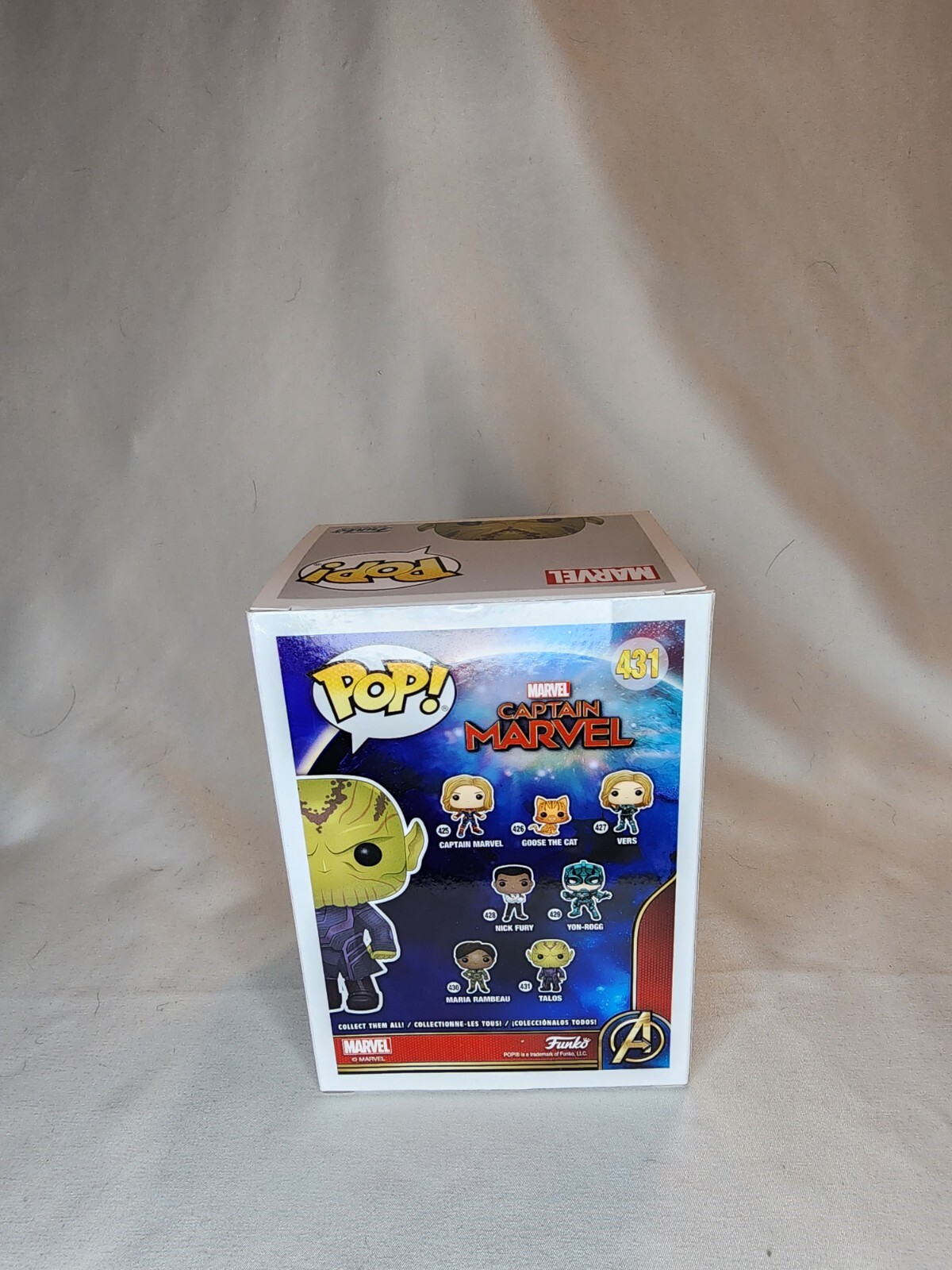 Funko Pop! Marvel: Captain Marvel - Talos #431