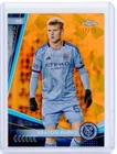 2024 Topps Chrome Sapphire MLS KEATON PARKS NYCFC Orange Refractor 17/25