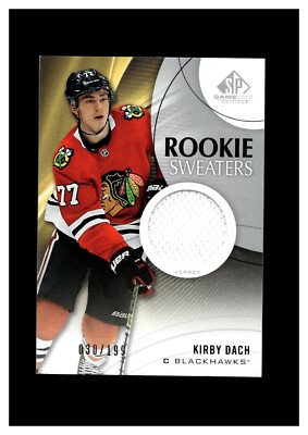 2019-20 Sp Game Used Edition - Rookie Sweaters Kirby Dach #RS-KD