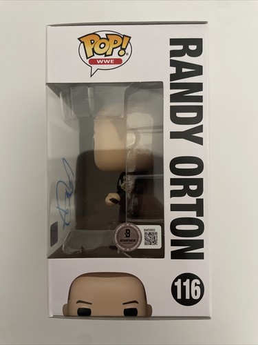 Randy Orton Autographed Funko Pop #116 WWE Beckett Authenticated RARE FC2 - Bild 2 von 7