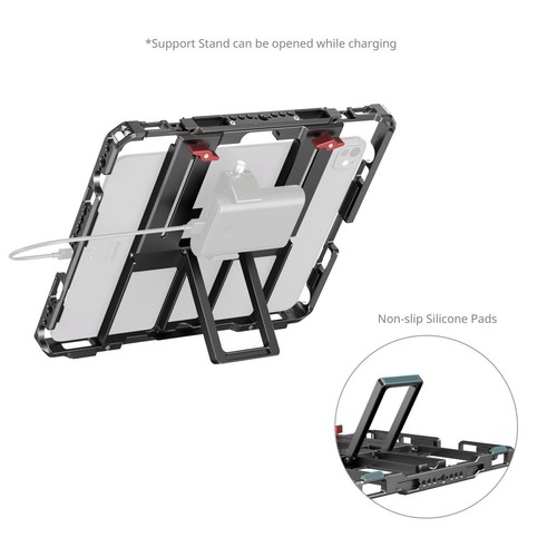 SmallRig Universal Metallkäfig für iPad,Stativhalterung Adapter Monitor für iPad - Bild 10 von 13