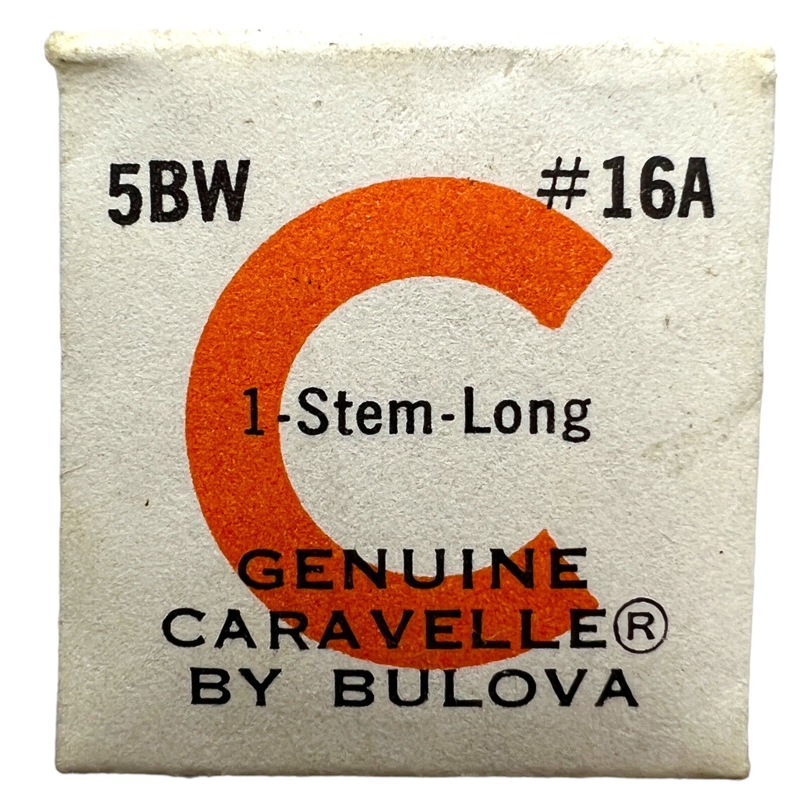 Tige De Remontoir Bulova Caravelle – 11UFCD Filetage 1.10mm – Neuf De Stock