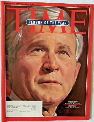 Time Magazine December 27, 2004/January 3 2005 Person of the