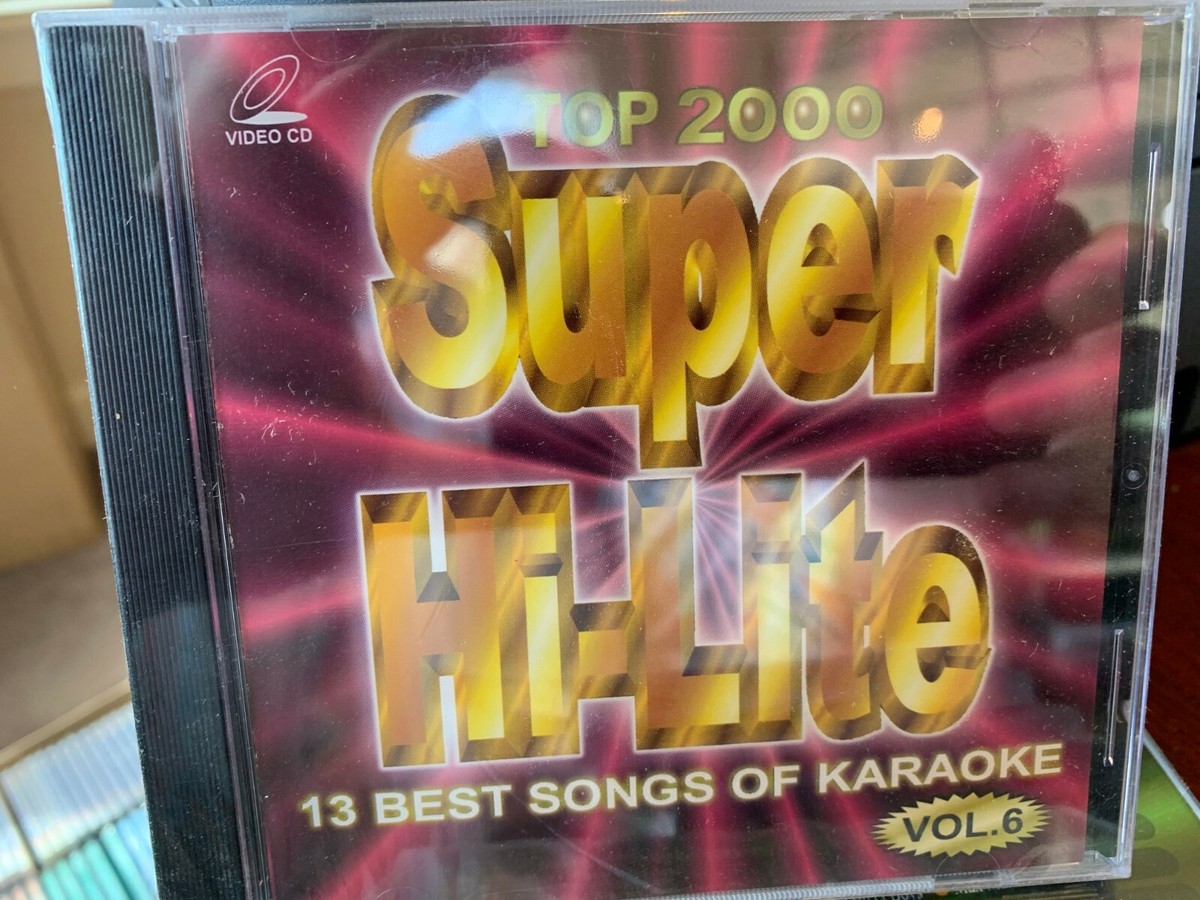 SUPER HI-LITE KARAOKE TOP 2000 VOL 6 VCD HVD-4006 13 BEST