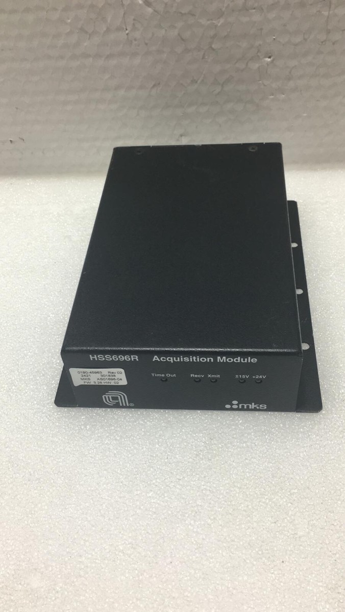 ✓ MKS AS01696-04 HSS696R ACQUISITION MODULE AMAT 0190-45963 ✓ MKS AS01696-04 HSS696R ACQUISITION MODULE AMAT 0190-45963