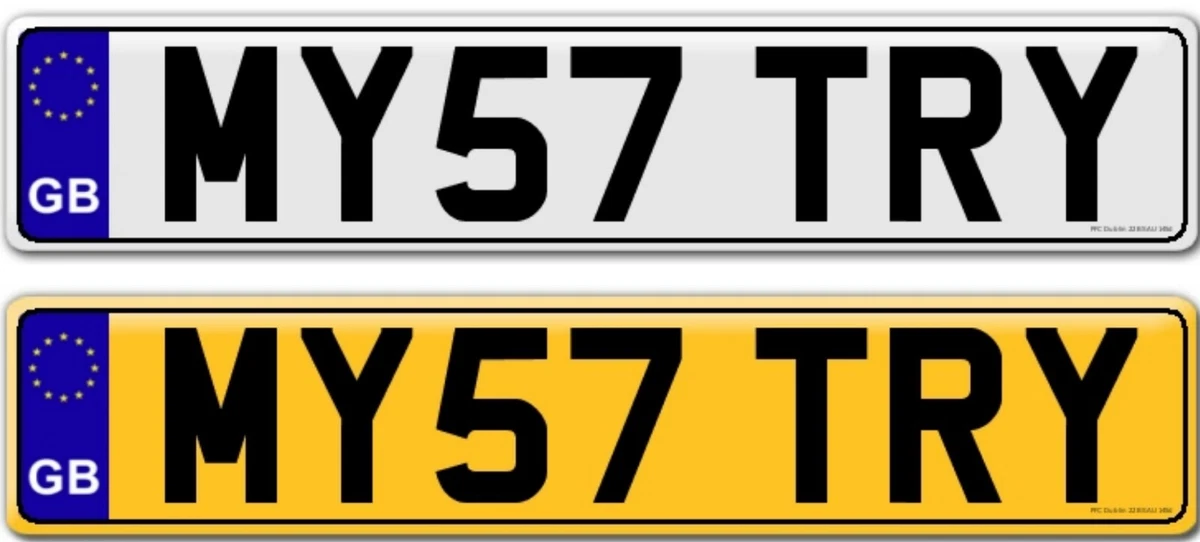 Personalised number sale plates for sale