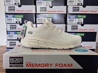SKECHERS WOMENS SHOES WHITE LADIES MEMORY FOAM WALKING TRAINERS SKETCHERS 5 6 7