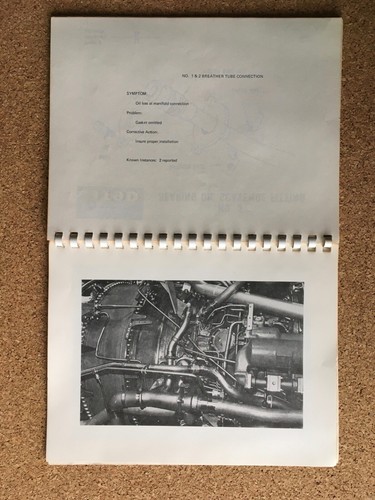 Pratt & Whitney Aircraft Service School Notebook JT9D JT9D-7 Troubleshooting - Picture 16 of 24