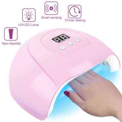Nail Set and Nail Lamp Choose 6 Color Gel Nail Polish Kit Nail