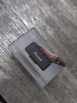 「中古美品」Marshall　EMBERTON　エバートン　黒 Marshall Emberton Portable Bluetooth Speaker - Black for sale