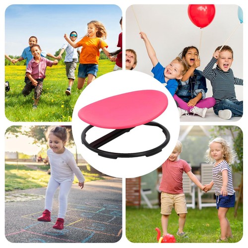 Sedia girevole sensoriale antiscivolo per bambini autistica 220 libbre Pnk - Foto 7 di 11