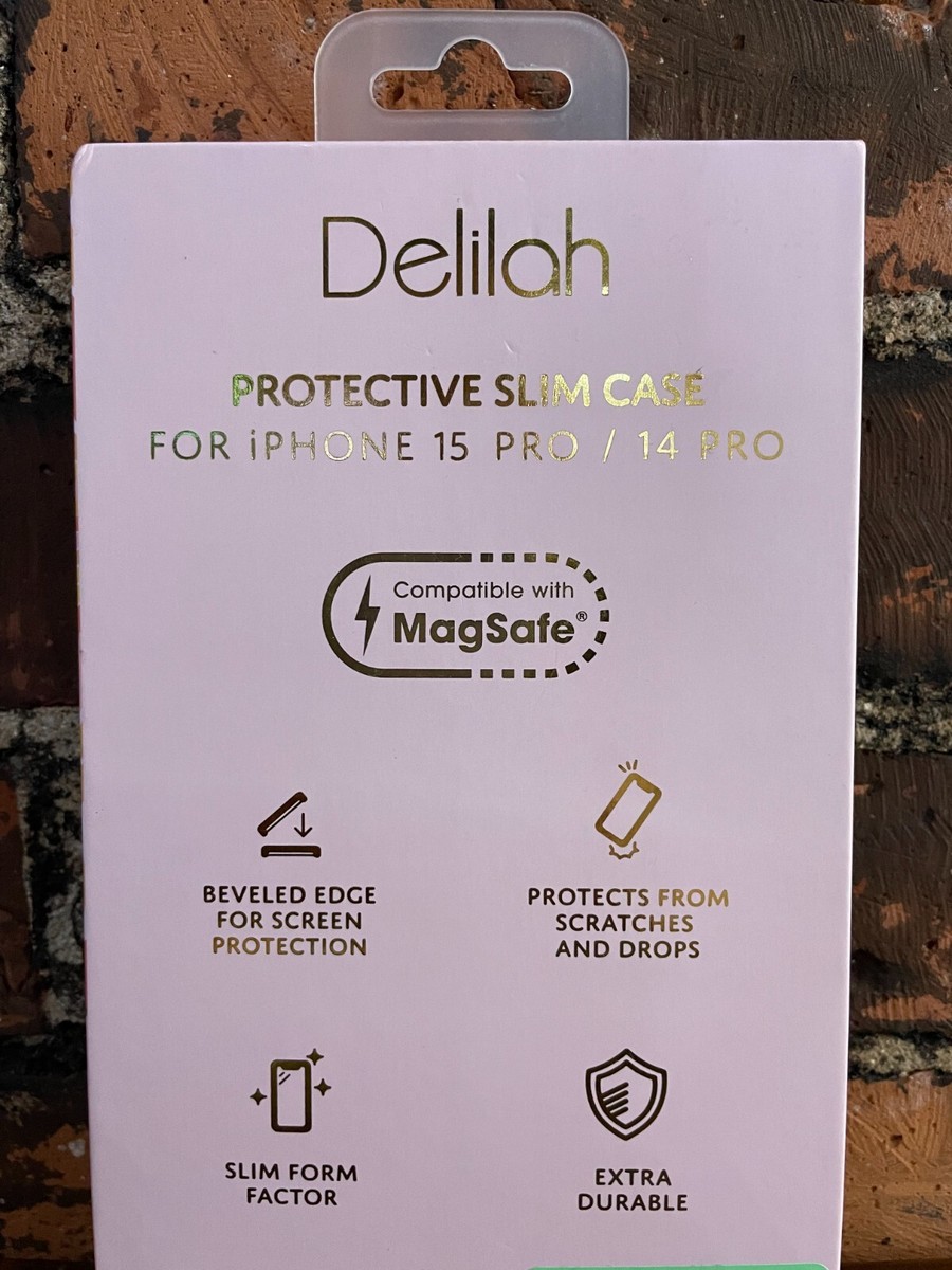 NEW Delilah Protective Slim Case Pink with Strawberry for iPhone 15 Pro / 14 Pro | eBay NEW Delilah Protective Slim Case Pink with Strawberry for iPhone 15 Pro / 14 Pro | eBay