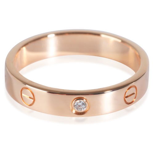 Cartier Love Wedding Band, Diamond (Rose Gold) eBay