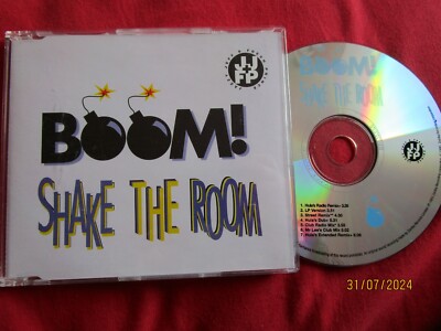 DJ Jazzy Jeff & The Fresh Prince Boom! Shake The Room Jive 387 UK CD max iSingle