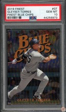 2019 FINEST BLUE CHIPS GLEYBER TORRES #GT PSA 10 POP 8 (973)