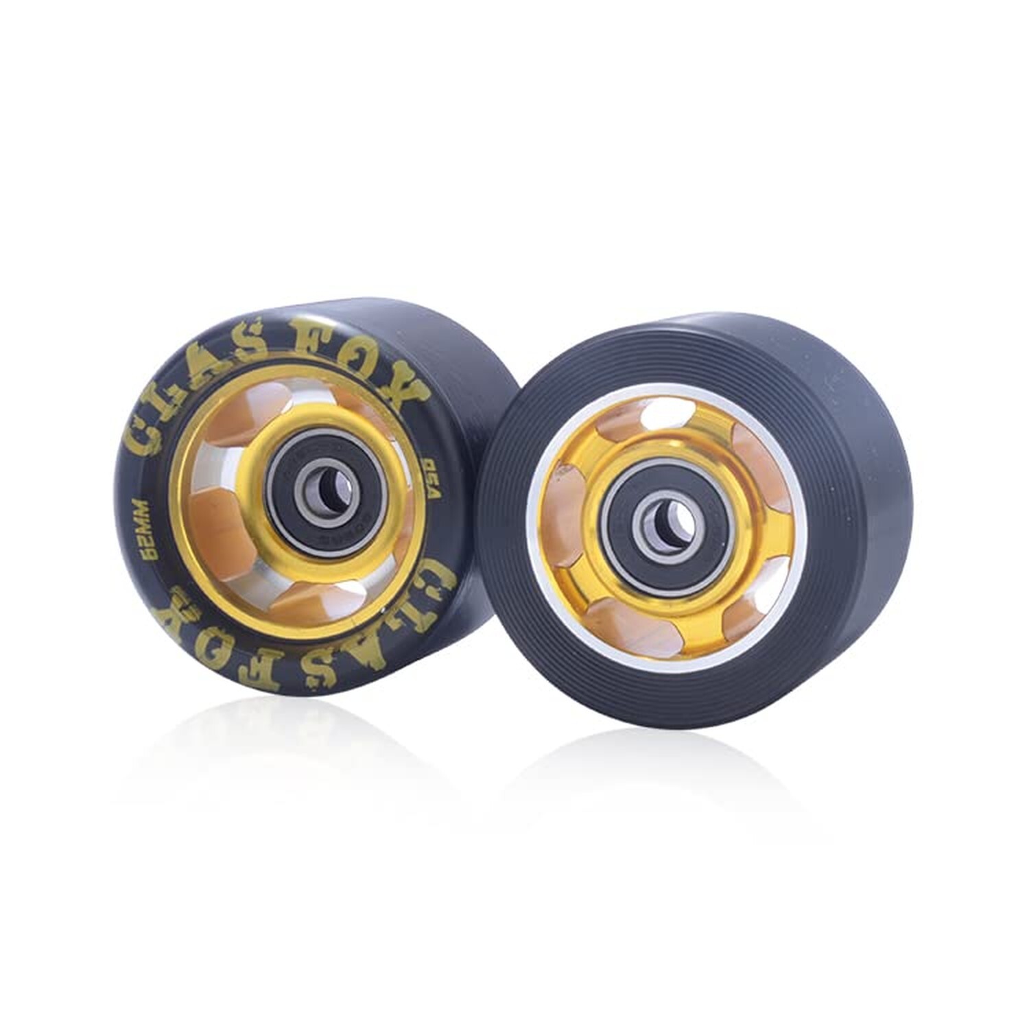 CLAS FOX 95A Speed/Derby Wheels Aluminum Roller Skate Wheels Indoor Roller Re... eBay