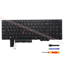 Backlit Replacement Keyboard for Lenovo Thinkpad L15/L15 Gen1/L15 Gen2 US Layout