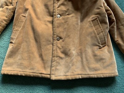 Vintage Van Heusen Windbreaker Brown Faux Fur Lined Coat Vintage Van Heusen Windbreaker Brown Faux Fur Lined Coat