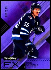 2021-22 Upper Deck Synergy #FX-MS Mark Scheifele Synergy FX Purple #/275