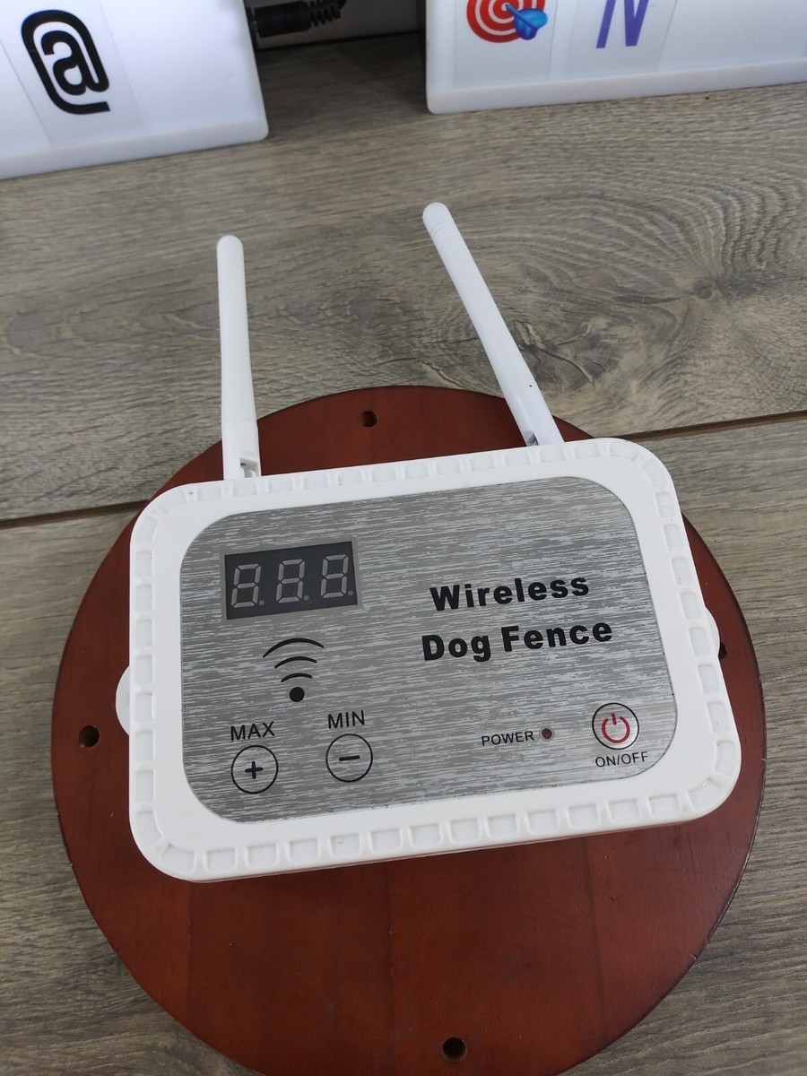 Wireless Dog Fence Replacement unit only as shown 2000 FEET RANGE