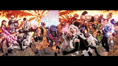 Marvel comics wolverine xmen beast deadpool gambit rogue playmat gaming mat