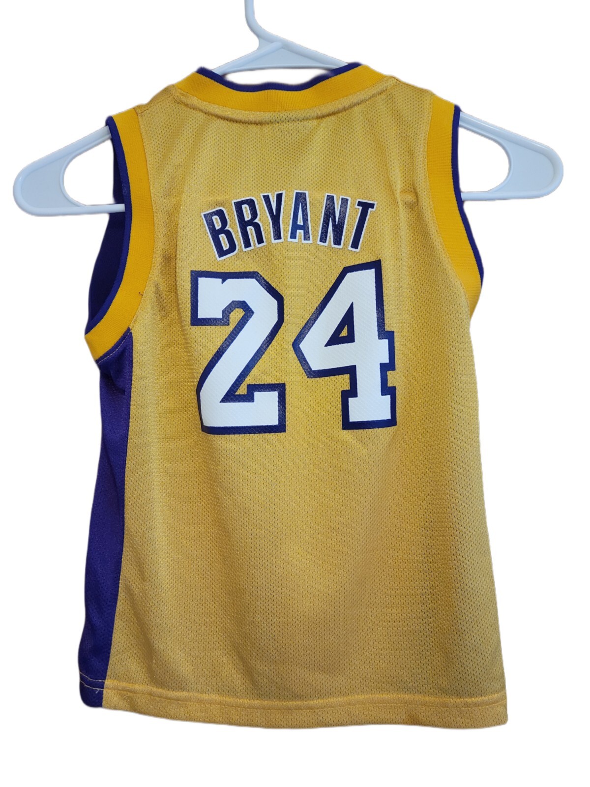 KOBE BRYANT LOS ANGELES LAKERS NBA ADIDAS JERSEY SIZE M YOUTH KIDS