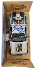 CHRISTOPHER LLOYD SIGNED BACK TO THE FUTURE 1:24 DELOREAN DIECAST BECKETT COA