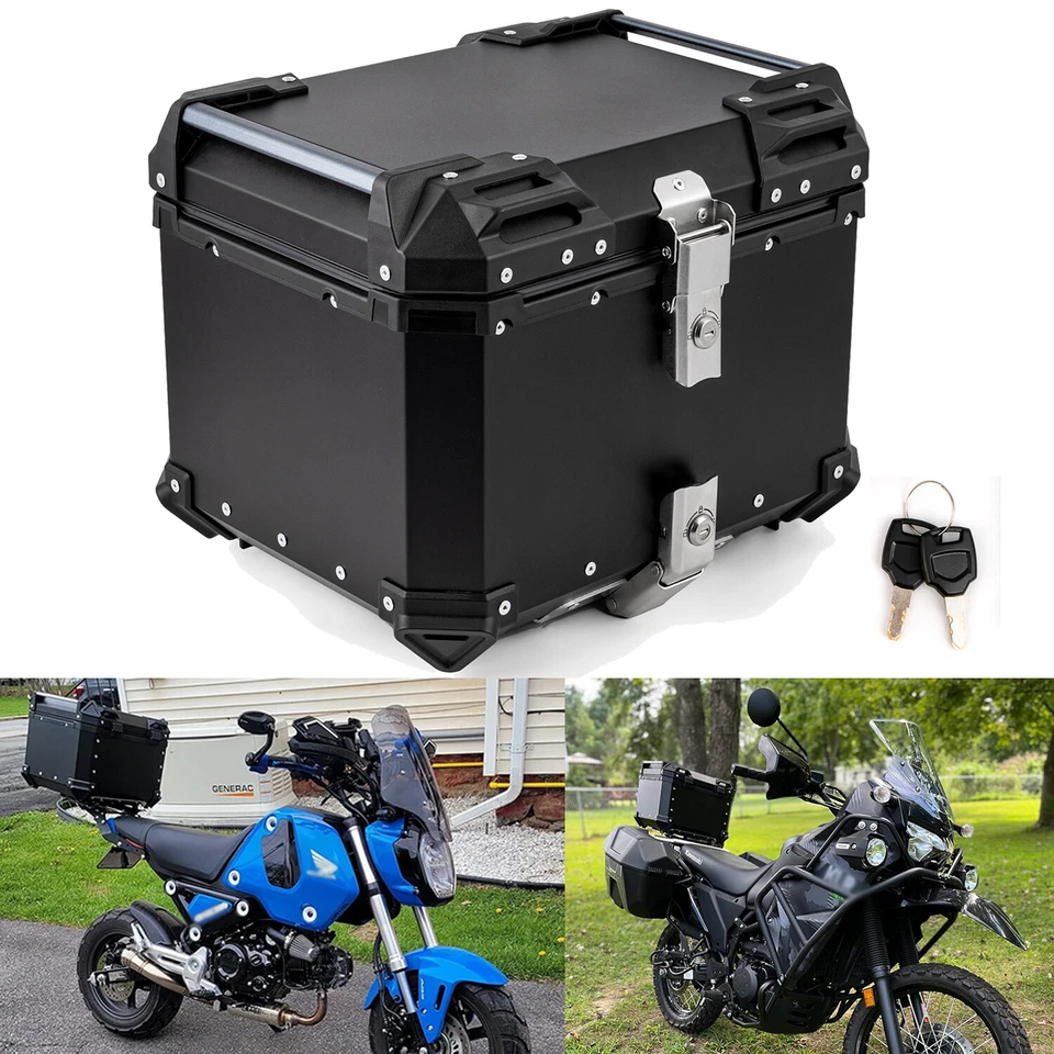 PARA BMW Motorrad R1250 GS Adventure Aluminio Estuche Superior Caja Respaldo Almohadilla Cojín Foto 2 de 4