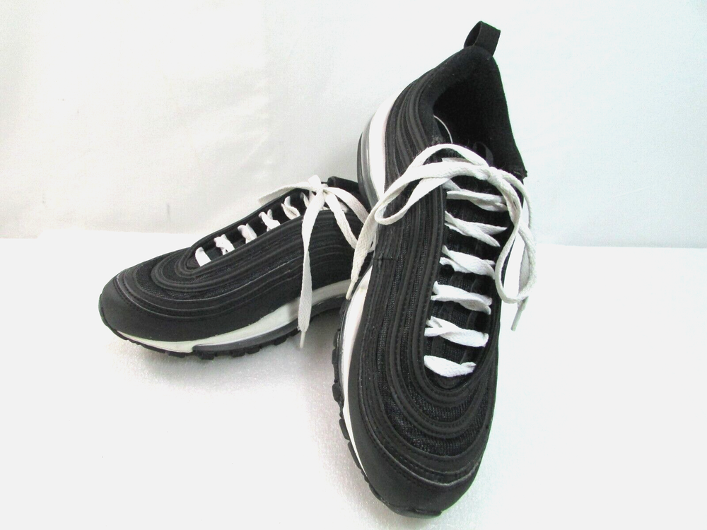 Nike Air Max 97 Black White Womens Running Shoes Size 8.5