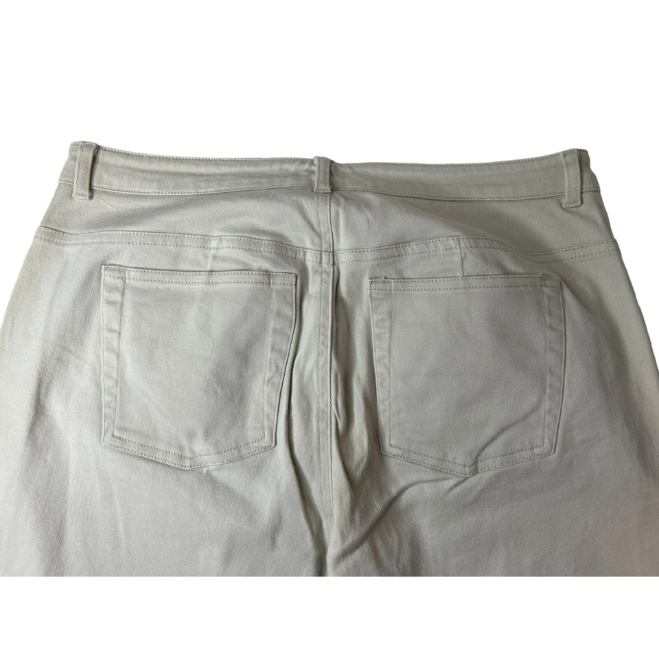 Venezia Jeans Clothing Co. Pantalones para mujer 14 elásticos algodón tostado spandex business Foto 4 de 4