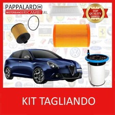 KIT TAGLIANDO 4 FILTRI BOSCH per ALFA ROMEO GIULIETTA 1.6 JTDM
