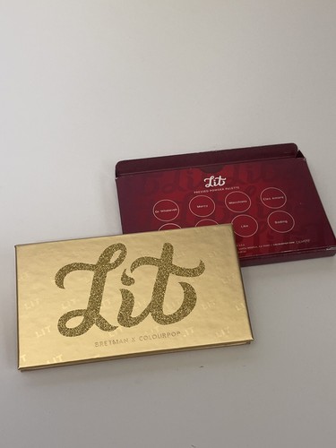 COLOURPOP X BRETMAM ROCK LIMITED LIT EYE SHADOW PALETTE NEU IM KARTON - Bild 3 von 5