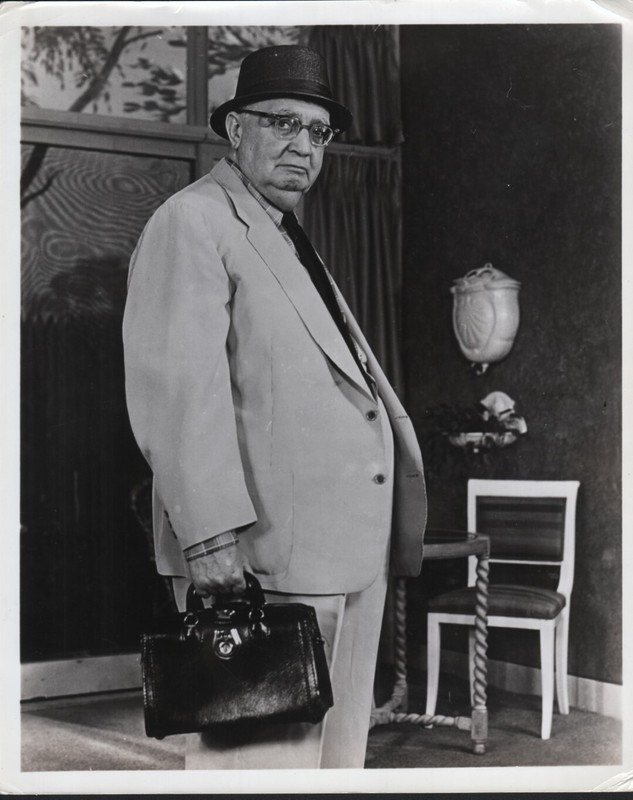 Frank Merlin 8x10 black & white glossy photo