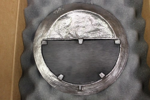 Michael Ricker Casting Annual Christmas Plate 1988 Pewter Sculpture Plate EUC - Picture 3 of 7