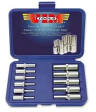 Vim Tools VDE418 11 Piece Deep External Torx Socket Set