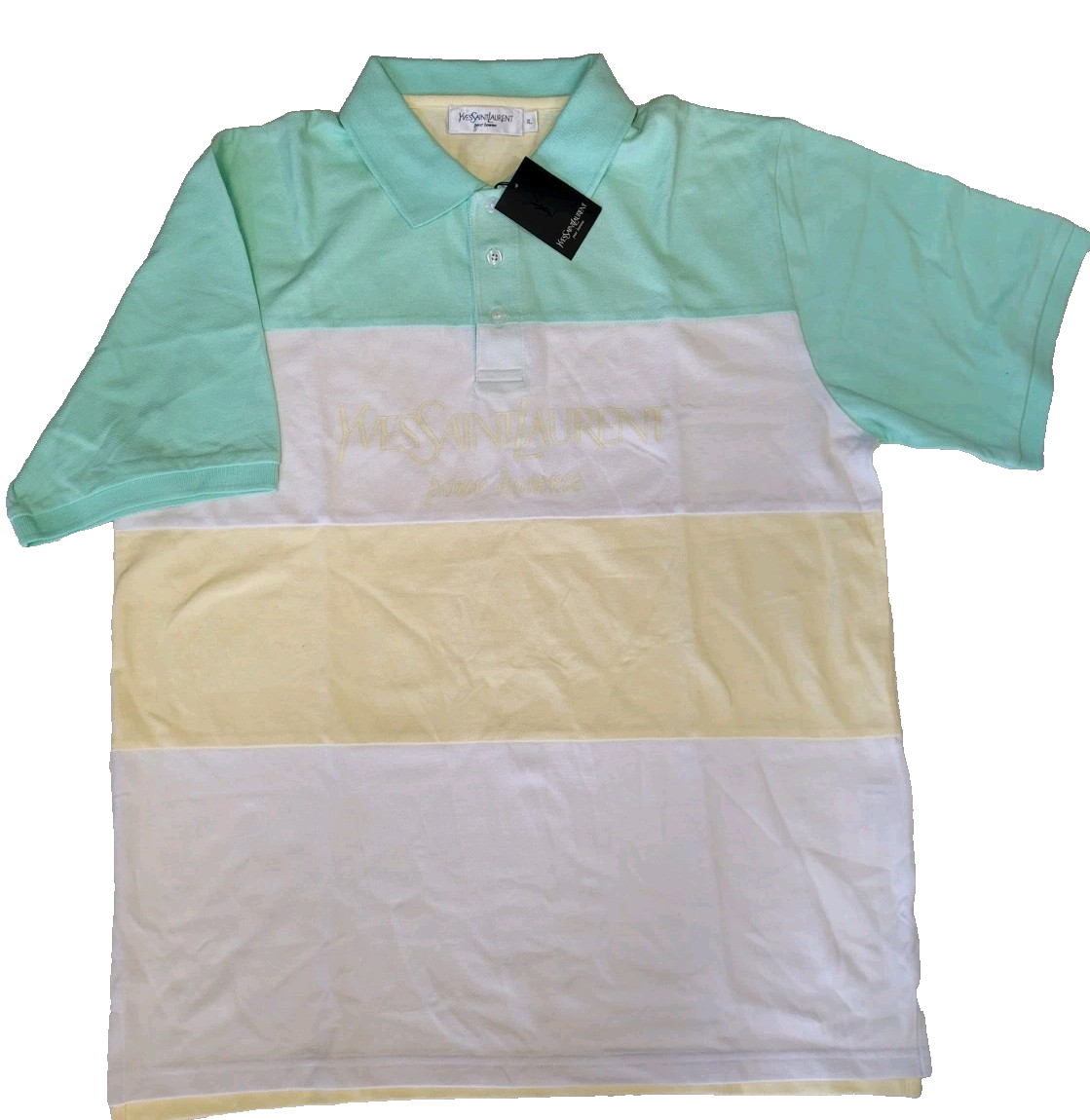 Polo uomo vintage Yves Saint Laurent UK XL (295)