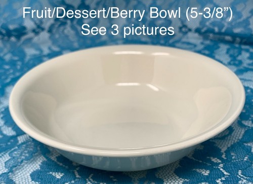 Sandstone CORELLE by CORNING * CHOICE OF PIECE * Plain Ivory 21-2698D - Picture 7 of 23