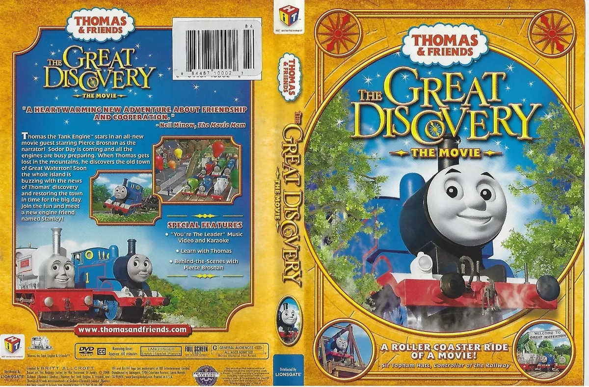 Thomas the Train Engine & Friends The Great Discovery The Movie DVD 60 Minutes