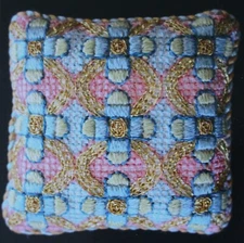 Tudor Fabric Pincushion - by Nostalgic Needle
