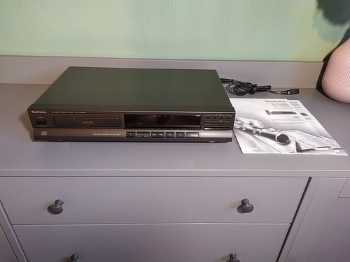 Vintage Technics SL-PG360A CD-Player MASH Mit Anleitung