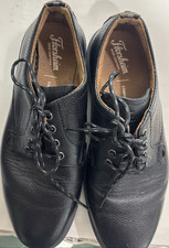 Florsheim Comfortech Boys Oxford Shoes Black Leather Comfort Cushioned 4M