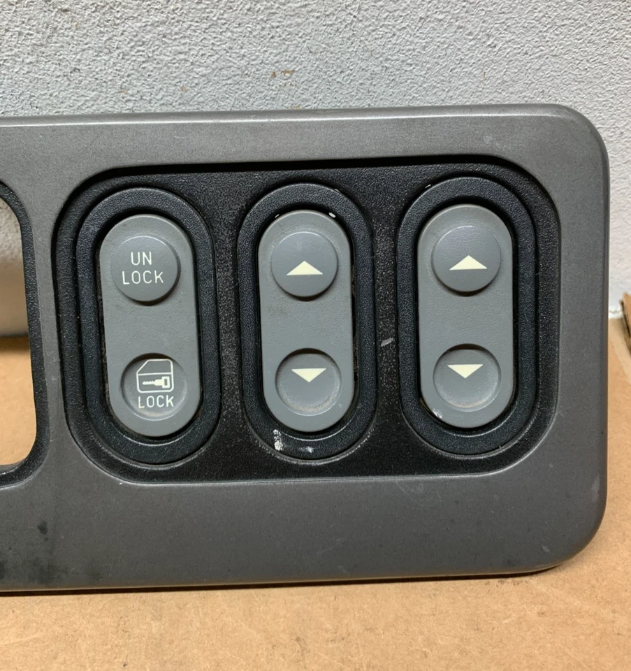 1990 1991 1992 1993 1994 Chevy GMC C1500 Silverado Interior Driver Interruptor Moldura - Imagem 4 de 4