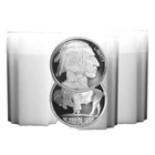 Lot of 60 - 1 Troy oz Buffalo .999 Fine Silver Round 3 Full Rolls