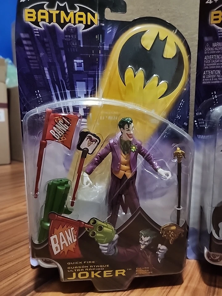Figuras DC da Mattel. Batman, Robin e Coringa - Imagem 2 de 4